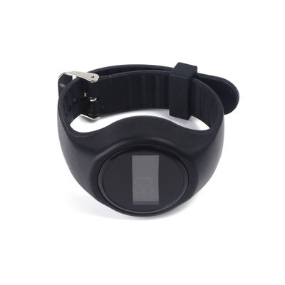Calorie et distance de suivi numérique pas compteur de montre ABS Silicone matériaux