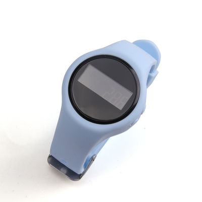 Calorie et distance de suivi numérique pas compteur de montre ABS Silicone matériaux
