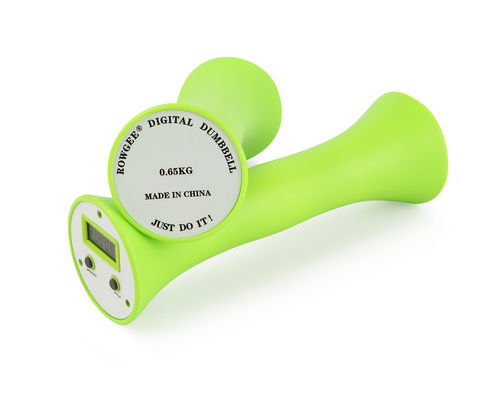 Personnalisation Dame numérique haltères Gym Fitness haltères PP et acier