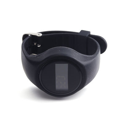 Bracelet personnalisé portable de gel de silice de remise en forme de suivi des pas