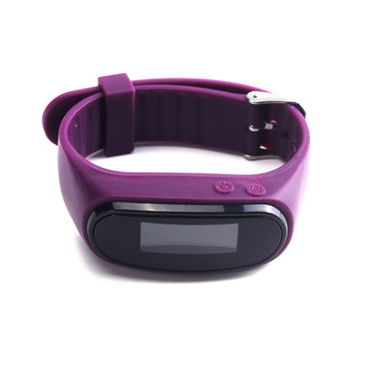 Bracelet de suivi de pas de gel de silice personnalisé