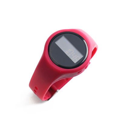 Calorie et distance de suivi numérique pas compteur de montre ABS Silicone matériaux