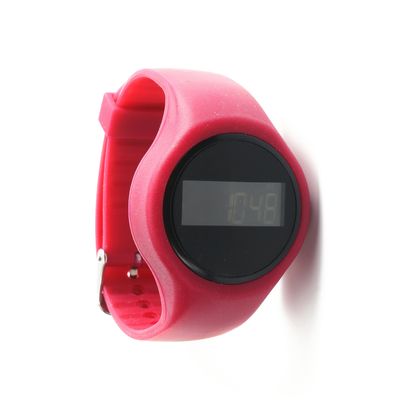 Bracelet personnalisé de comptage de pas avec sangle en gel de silice