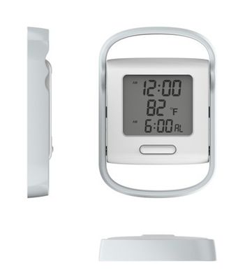 Réveil numérique commercial avec calendrier de température et fonction de sommeil
