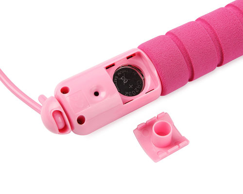 Corde de saut de fitness Unisexe personnalisation de masse OK-168 Corde de saut rose couleur personnalisée et poids 180 G