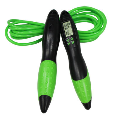 Corde de saut de fitness entraînement du corps entier avec JP-100 vert multi-fonction comptage corde de saut