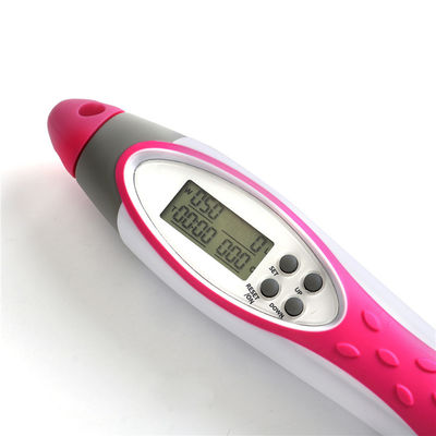 Manche anti-dérrapage corde de saut pesée Neutre sexe Corde de saut rose à vitesse