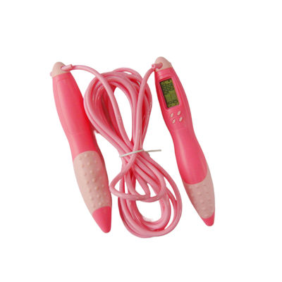 Corde de saut de fitness JP-100 tout rose support de poids Aérobie saut de corde personnalisée couleur et marque