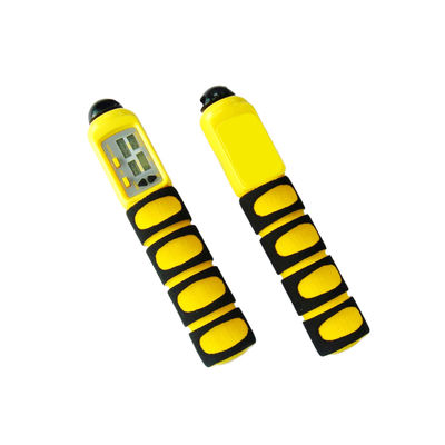 Corde de saut de fitness OK-168 Couleurs personnalisées JAUNE NOIR Corde de saut pour équipement d'exercice