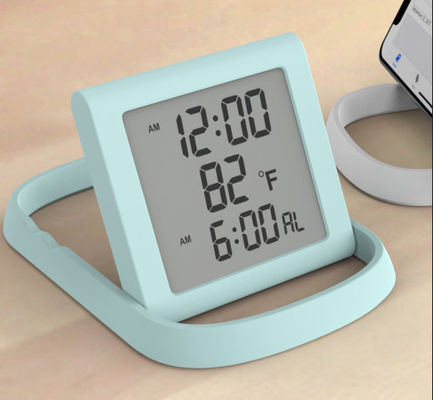 Fonction de sommeil pratique Alarme de voyage numérique avec grand écran LCD