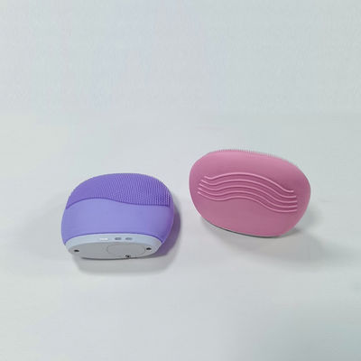 Logo personnalisé Pinceau de nettoyage du visage en silicone Outil de nettoyage du visage 75g