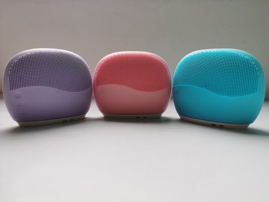 Logo personnalisé Pinceau de nettoyage du visage en silicone Outil de nettoyage du visage 75g