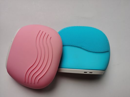 Appareil de nettoyage portable multifonctionnel Nettoyeur facial en silicone rechargeable