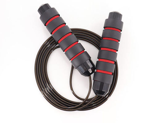OEM réglable de vitesse de remise en forme de saut de corde rouge pour homme femme construire le muscle
