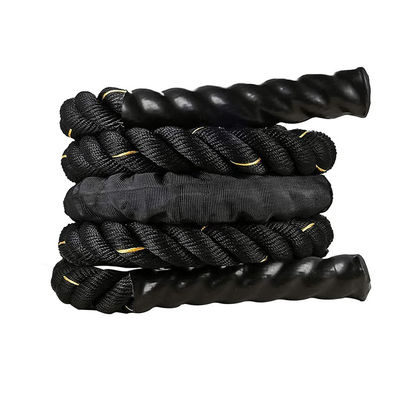 Corde de saut de fitness amélioration de la corde de saut de poids polyester nylon corde épaisse amélioration de la forme physique