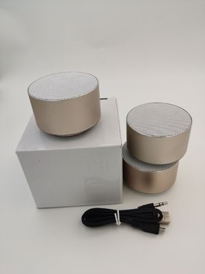 Logo personnalisé Ronde Mini Portable haut-parleur Bluetooth Cube haut-parleur sans fil
