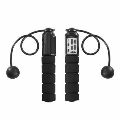 Corde de saut en PVC longueur de corde réglable JP-100 LCD Panneau de compteur Corde de saut pour l'exercice physique