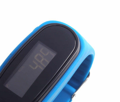 Affichage du temps de 24 heures Traqueur de pas de fitness léger avec batterie standard UE