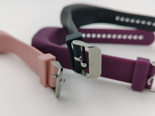 Casse ABS Gel de silice Pédomètre de remise en forme Montre Calorie Compteur de pas Certifié RoSH