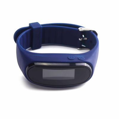 Moniteur de pas de fitness conforme à la FCC Moniteur de bracelet de silicone coloré