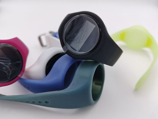 Bracelet numérique ABS en silicone avec affichage du temps 24h