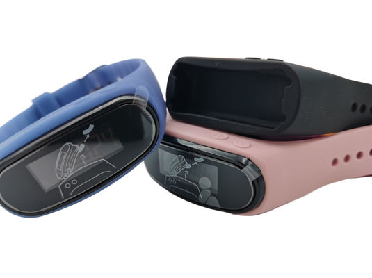 Bracelet en silicone, moniteur de pas, compteur de pas, batterie