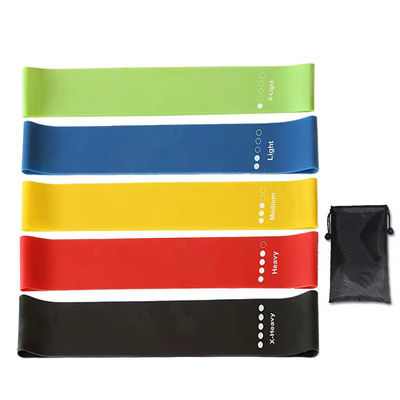 Sports Yoga Mini Butt Force personnalisé Latex Exercice Résistance Fitness Boucle Bands Set