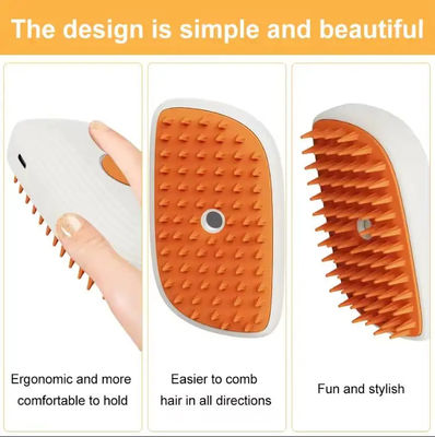 Peigne à pulvériser pour animaux de compagnie Peigne électrique pour chats et chiens Un clic de pulvérisation de cheveux anti-vol pour enlever le peigne flottant