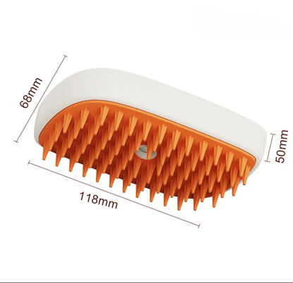 2024 Nouveau 3 en 1 brosse à vapeur de nettoyage de cheveux pour animaux de compagnie peigne pulvérisée rechargeable brosse à vapeur pour chat