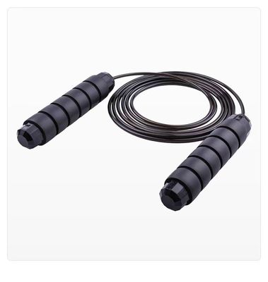 Corde de saut à perles de fitness professionnel réglable à la vitesse de saut à la corde de saut pour l'exercice physique intérieur et extérieur