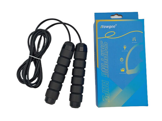 Corde de saut à perles de fitness professionnel réglable à la vitesse de saut à la corde de saut pour l'exercice physique intérieur et extérieur