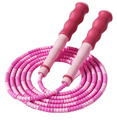 Corde de saut pondérée pour entraînements de haute intensité sans enchevêtrement Corde de saut à perles douces