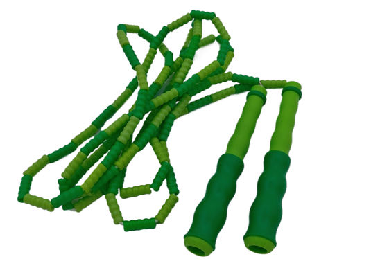 Couleur verte Unisexe Bambou Intérieur Saut à la corde Exercice Saut à la corde Pour les enfants Adolescents