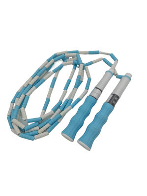 Couleur verte Unisexe Bambou Saut à la corde Exercice de vitesse Saut à la corde réglable