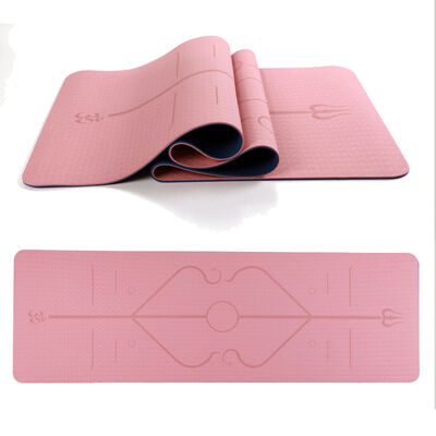 Tapis de yoga en TPE de qualité supérieure pour un équilibre amélioré et une concentration inébranlable pendant la pratique