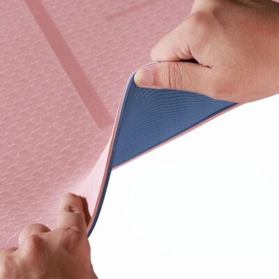 Tapis de yoga en TPE de qualité supérieure pour un équilibre amélioré et une concentration inébranlable pendant la pratique