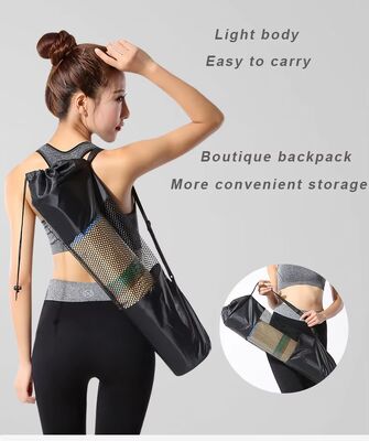 Mat de yoga TPE ultra léger et portable pour le studio à domicile et la pratique en déplacement