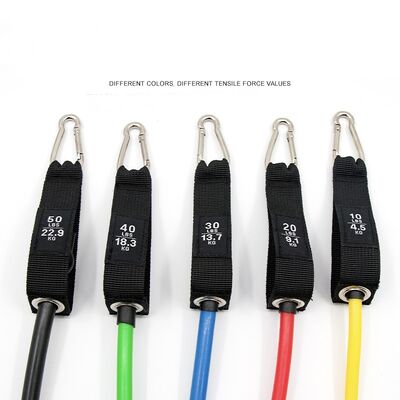  Ensemble de bandes de résistance avec plusieurs niveaux de résistance et kit d'accessoires