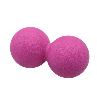 Balle de massage Yoga Peanut pour la thérapie des points de déclenchement Soulage les muscles endoloris Améliore la mobilité Récupération plus rapide Texture compacte Facile à transporter