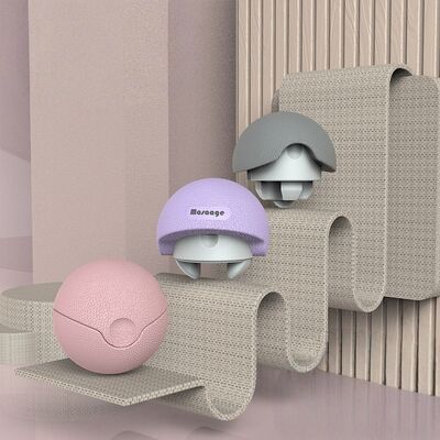 Balle de fascia multifonctionnelle pour détendre les jambes, masser le cou et la colonne cervicale, balle de yoga, balle de massage