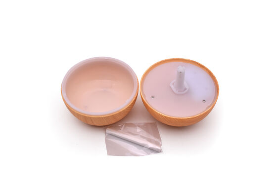 Diffuseur minimaliste élégant avec finition en grain de bois et base antidérapante