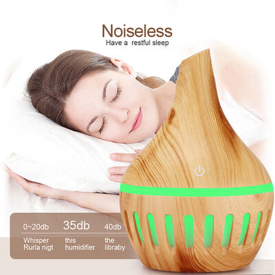 Diffuseur multifonctionnel avec contrôle de l'humidité et options d'éclairage LED ambiant, diffuseur d'huiles essentielles d'aromathérapie