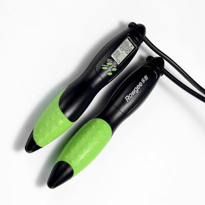 Corde de saut de fitness bleue unisexe pour la maison Corde de saut de fitness avec vitesse de roulement réglable Saut JP-100
