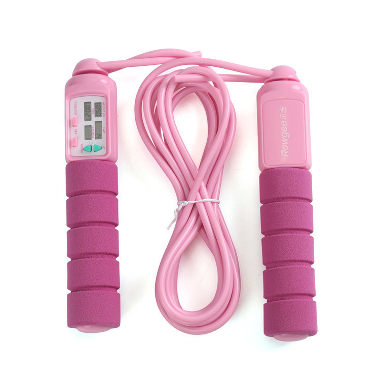 Corde à sauter réglable Ok-168 Gym Adult Kid Jump Rope Corde à vitesse de roulement réglable directe