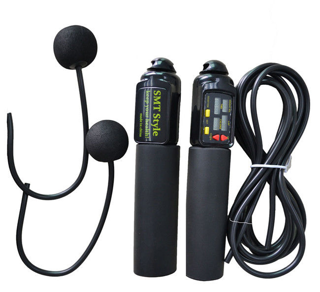 Tout noir 180mm en vrac cordless saut de corde à vitesse variable pour le gymnase scolaire