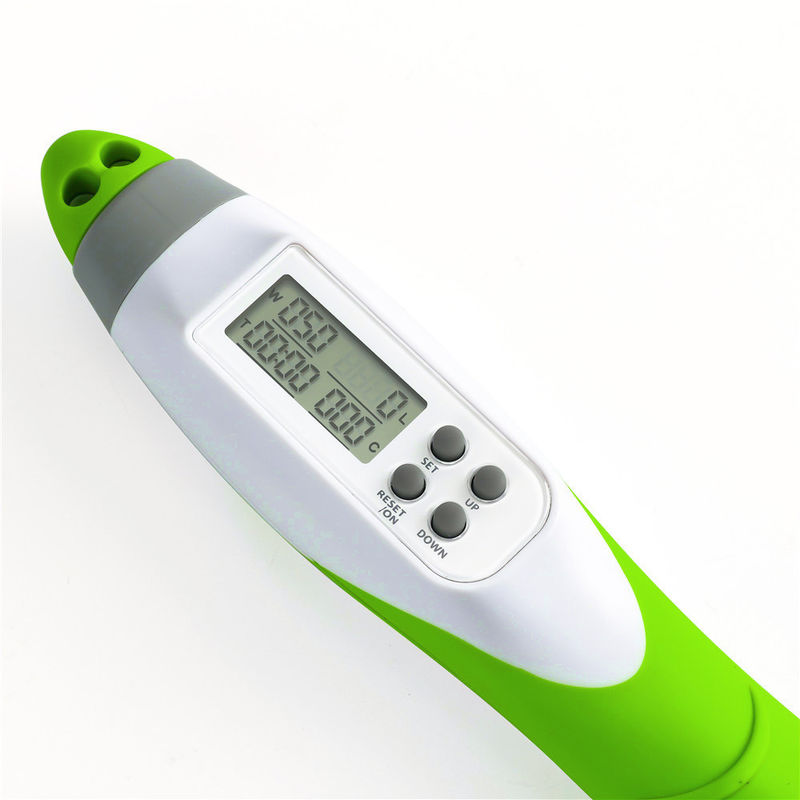 Corps de saut de corde de fitness ASJC-01 2.8m PVC vitesse de fitness de sport lumière vert saut de corde