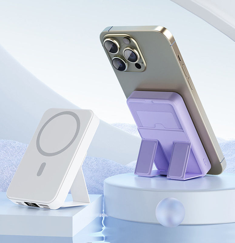 Mini-batterie rechargeable portable pour voyages d'affaires et voyages en trois couleurs