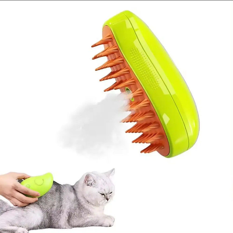 usine de gros de nettoyage brossepet brosse à cheveux de chat brosse à cheveux de peigne à vapeur brosse à nettoyer brumeuse brosse à vapeur à cat spray