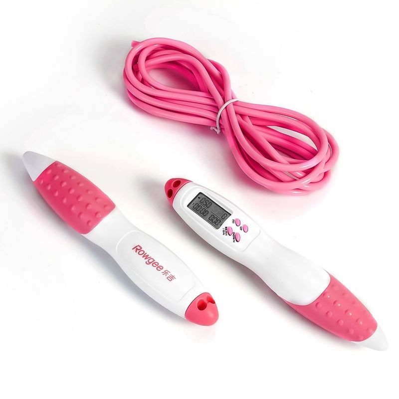 Corde de saut de fitness réglable en longueur Corde de saut en perles Sensor intelligent JP-100 pour gym 175 X Régulation de la pression