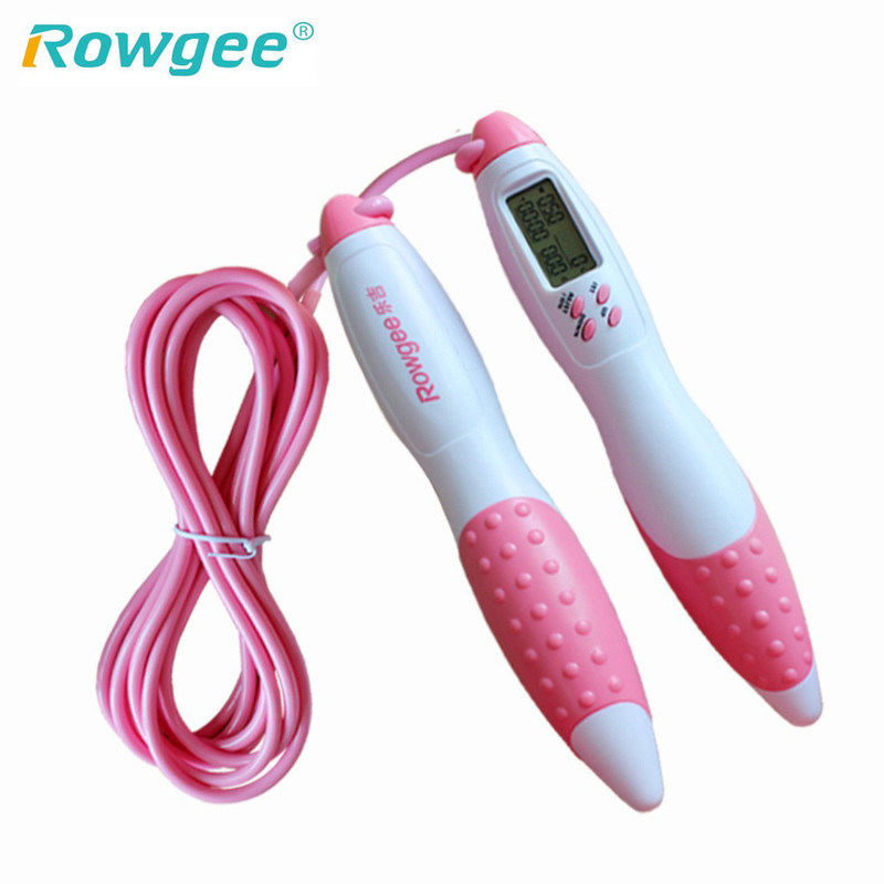 Corde à sauter numérique avec design léger et longueur de corde réglable, adaptée au fitness et aux exercices de saut